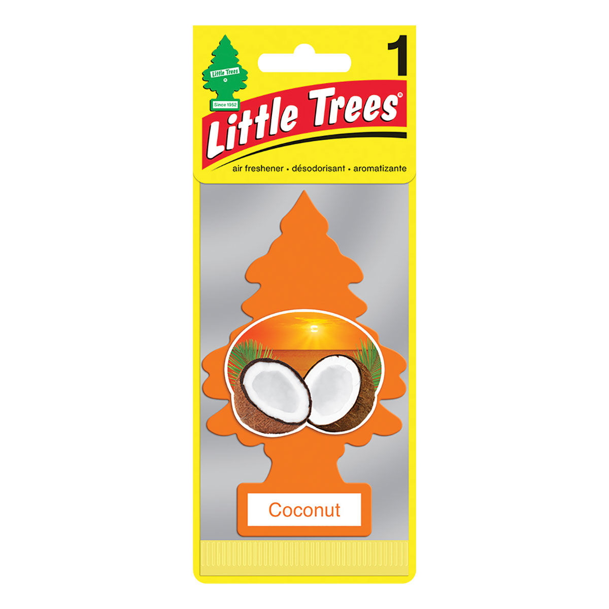 Little Trees Air Freshener - Coconut 1 Pack, , scanz_hi-res
