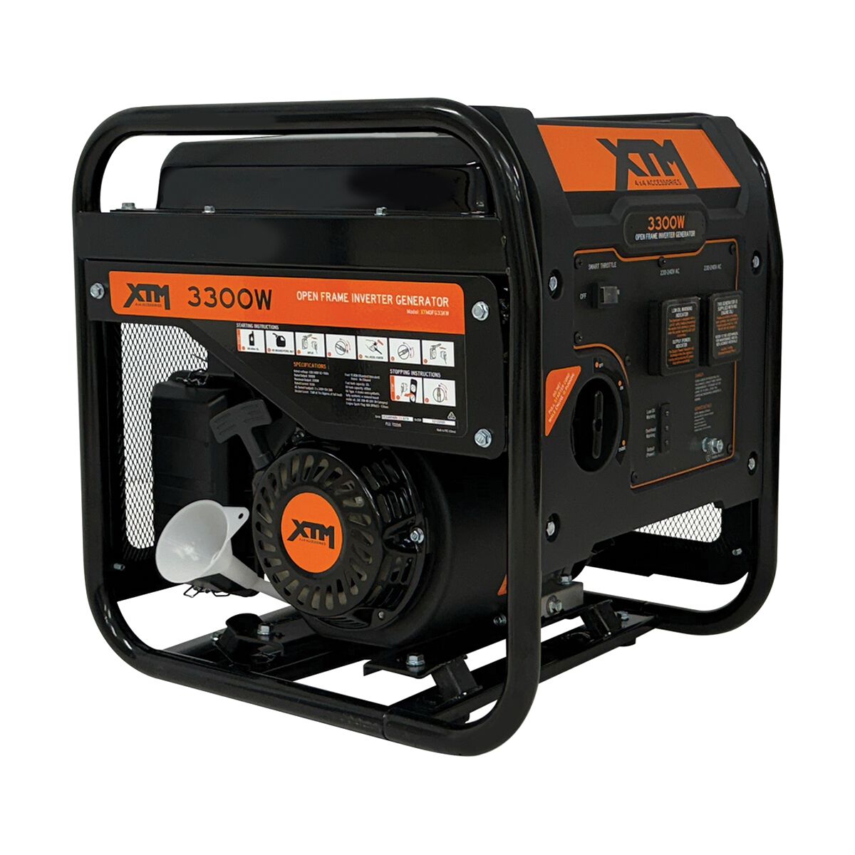 XTM 3300W Inverter Generator Open Frame, , scanz_hi-res