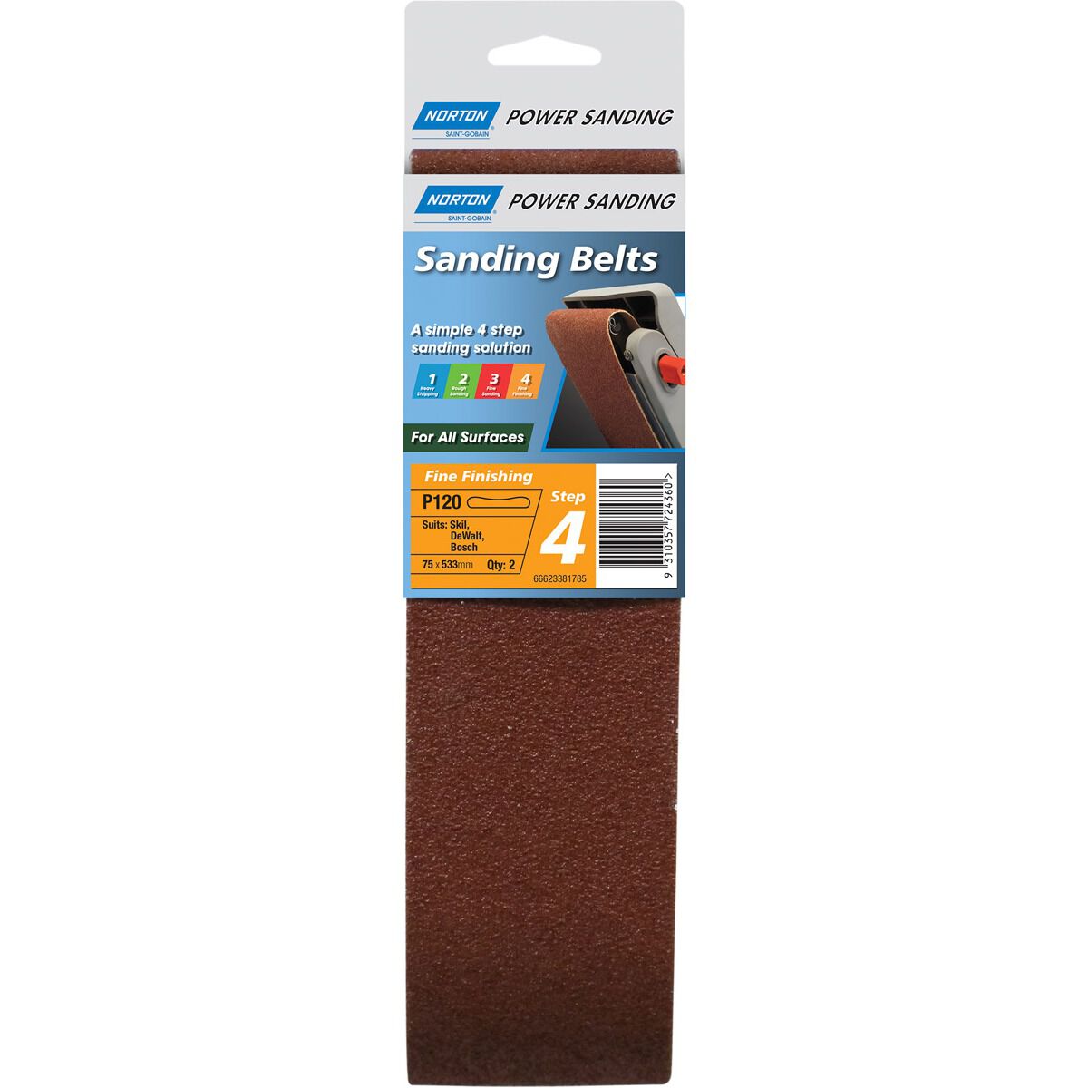 Norton discount sanding belts