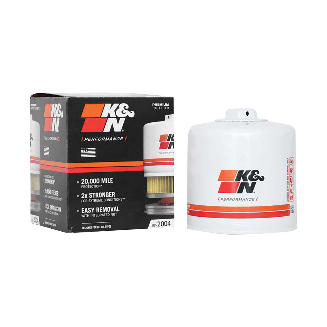 K&N Wrench Off Performance Gold Oil Filter - HP-1004 (Interchangeable with Z79A), , scanz_hi-res