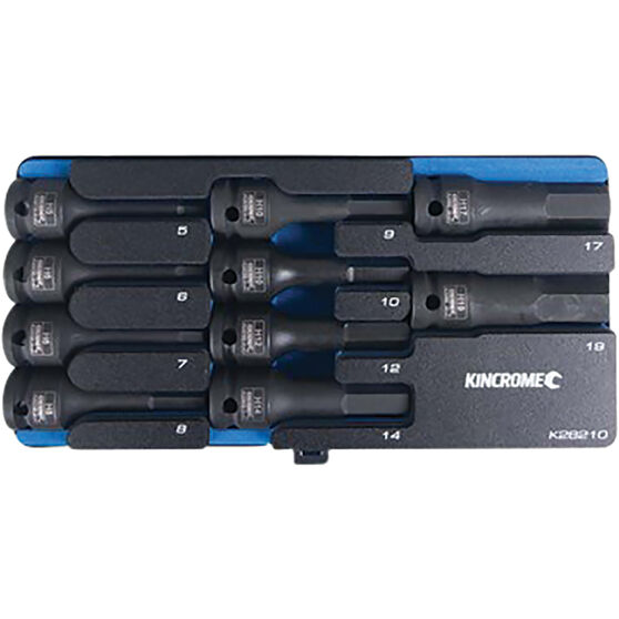 Kincrome Hex Impact Socket Set 1/2" Drive Metric 10 Piece Supercheap