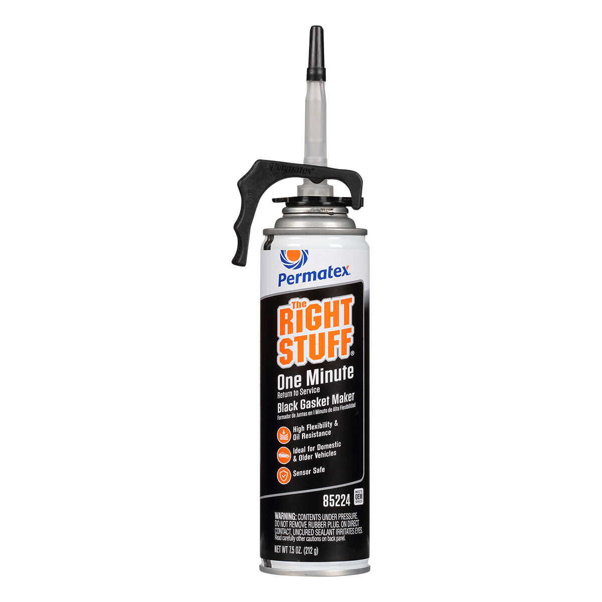 Permatex The Right Stuff 1 Minute Gasket Maker Black 212g, , scanz_hi-res