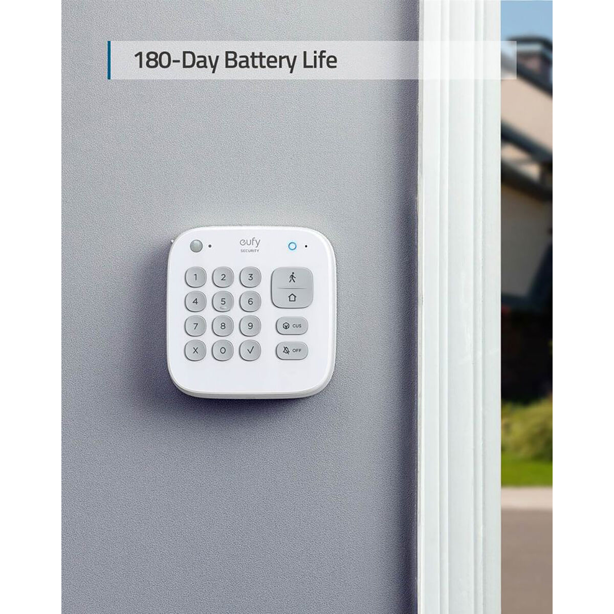Eufy Wireless Security Alarm Keypad - T8960C21, , scanz_hi-res