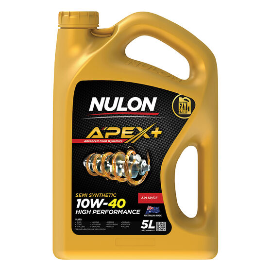 Nulon Apex+ 10W-40 High Performance 5 Litre, , scanz_hi-res