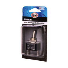 SCA Toggle Switch - 12/24V, On/Off, Metal w/ Tab, , scanz_hi-res