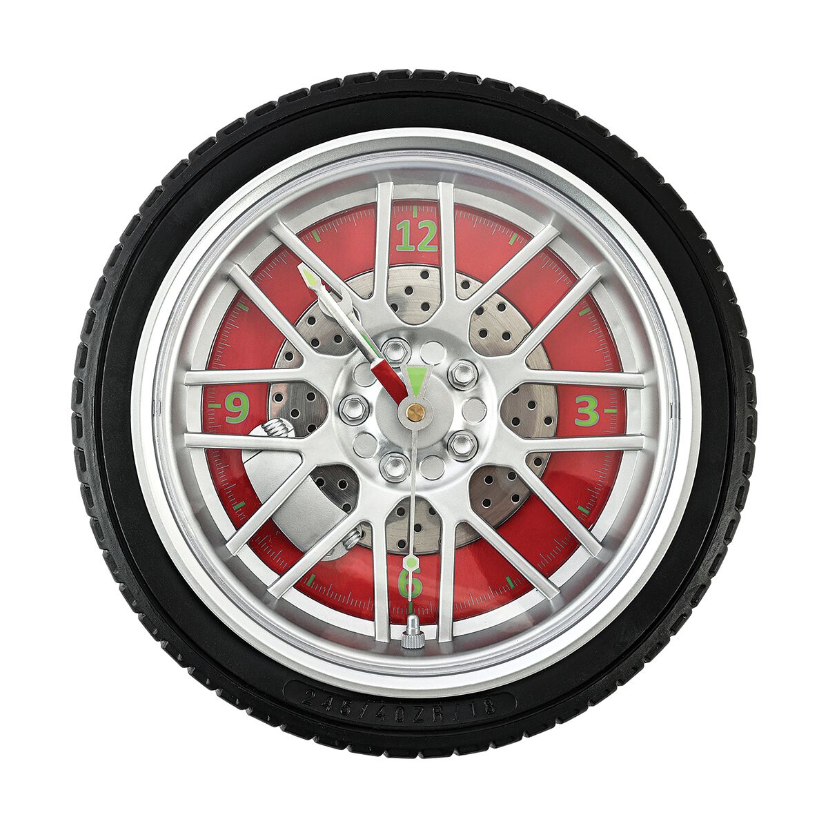 10'' Tyre Wall Clock, , scanz_hi-res