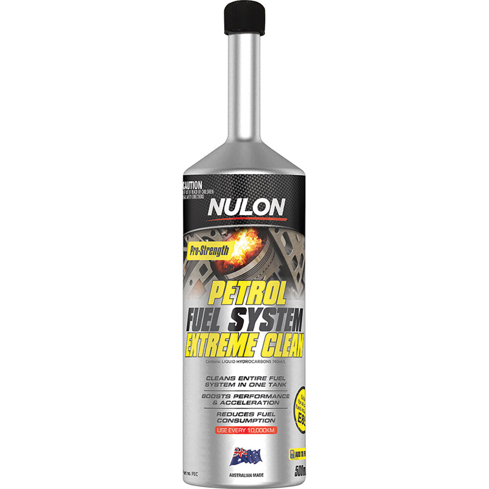 Nulon Pro Strength Petrol Fuel System Extreme Clean 500ml Supercheap