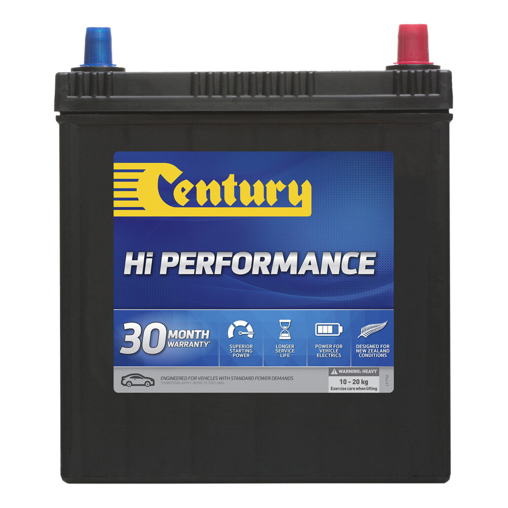 Century High Performance Car Battery NS40ZL MF Supercheap Auto New