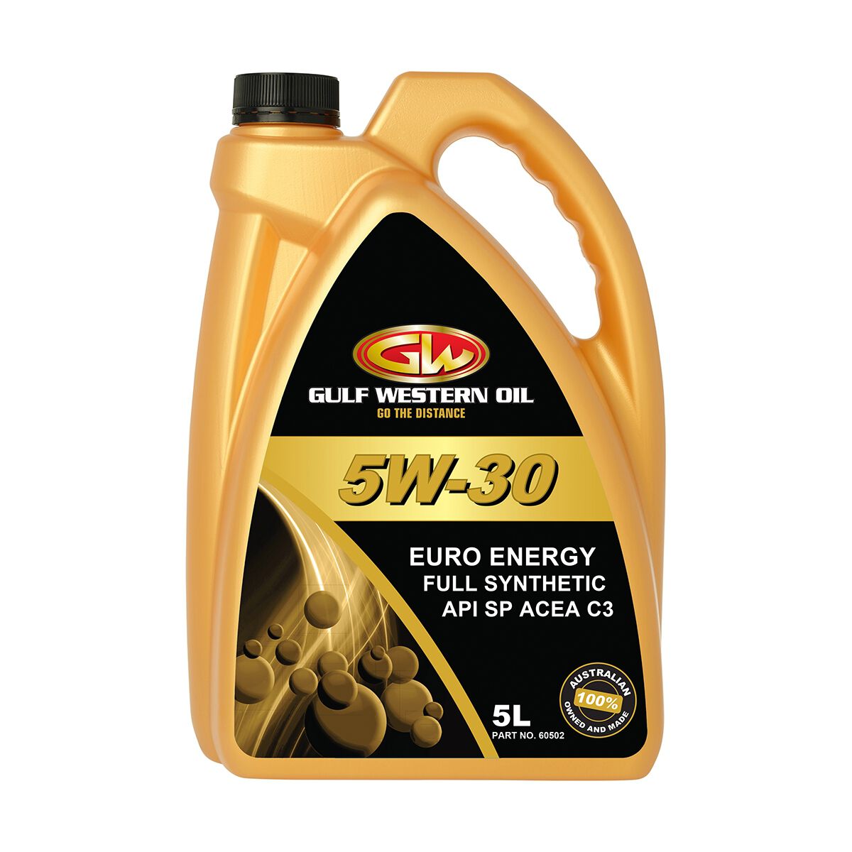 Gulf Western Euro Energy Engine Oil - 5W-30 - 5 Litre, , scanz_hi-res