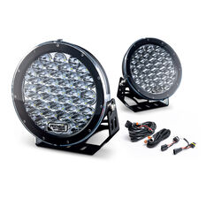 Ridge Ryder 224mm LED Driving Lights 135W with harness, , scanz_hi-res