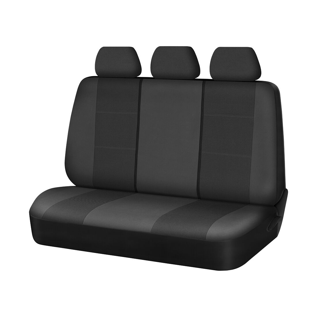 SCA Jacquard Seat Covers Charcoal, Rear, Airbag Compatible, Size 06H, , scanz_hi-res