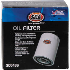 SCA Oil Filter SCO436 (Interchangeable with Z436), , scanz_hi-res