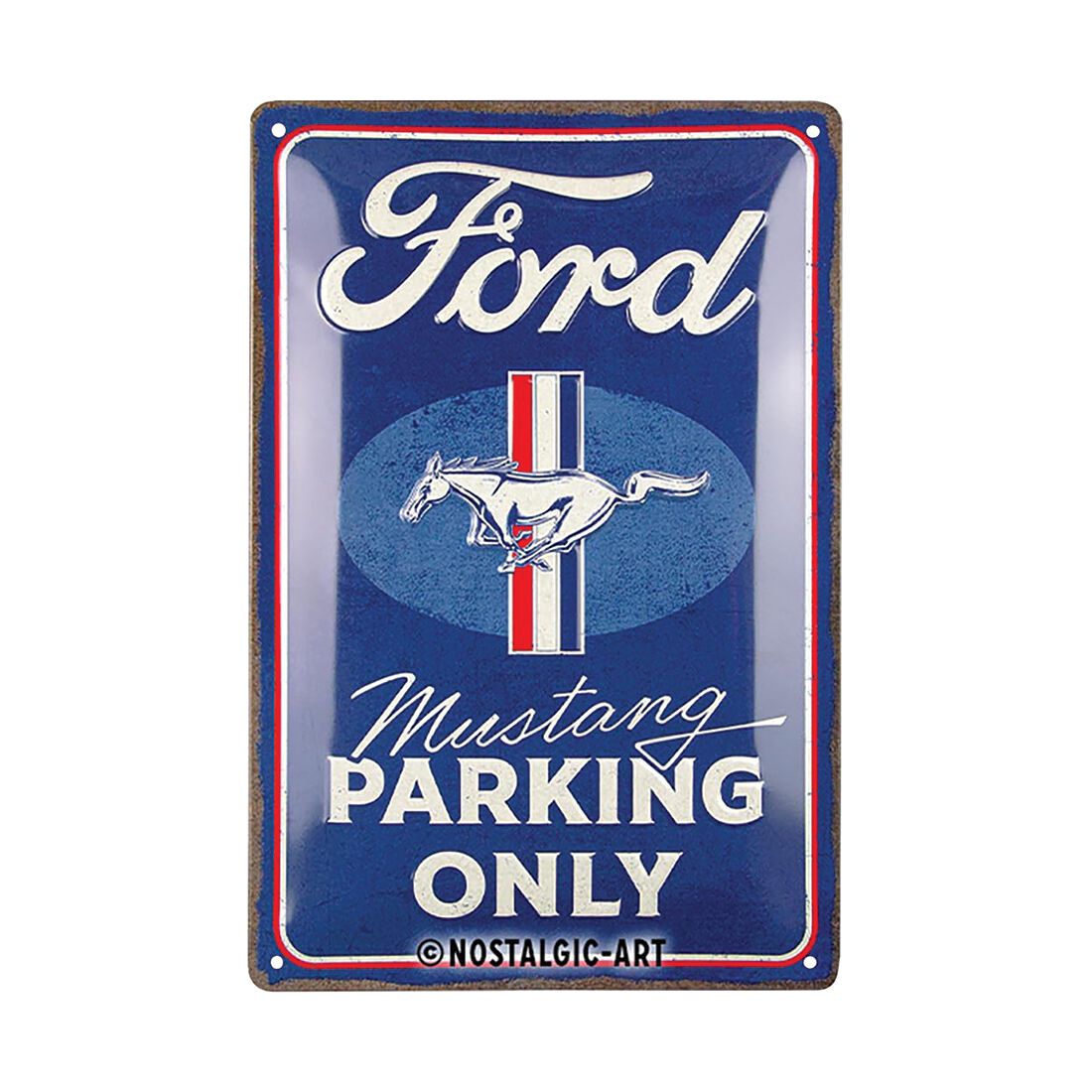 Nostalgic-Art Tin Sign 20x30cm Ford Mustang Parking Only, , scanz_hi-res