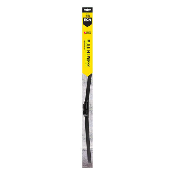 SCA Multi-Fit Wiper Blade 650mm (26") Single - MF26, , scanz_hi-res