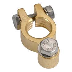 Projecta Battery Terminal Forged Brass Bolt Negative BT642-N1, , scanz_hi-res