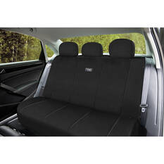 Ridge Ryder Neoprene Seat Cover Black Adjustable Headrests Rear Seat 06H, , scanz_hi-res