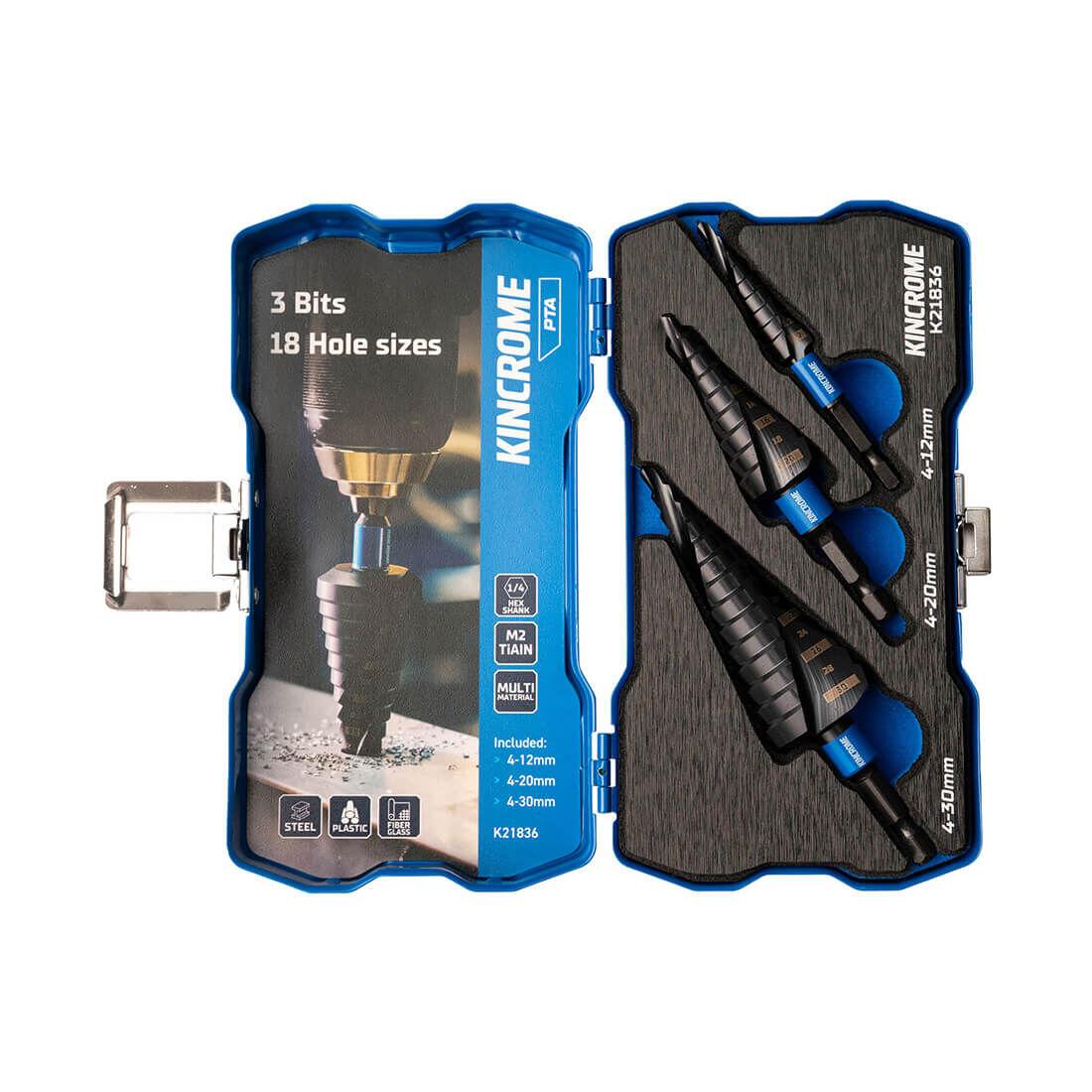 Kincrome 3 Piece Step Drill Set Supercheap Auto New Zealand