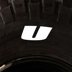 Tire Stickers - Letter U, , scanz_hi-res