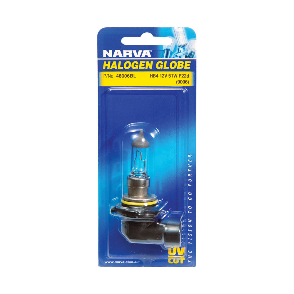 Narva Headlight Globe HB4, 12V 51W, 48006BL Supercheap Auto New Zealand