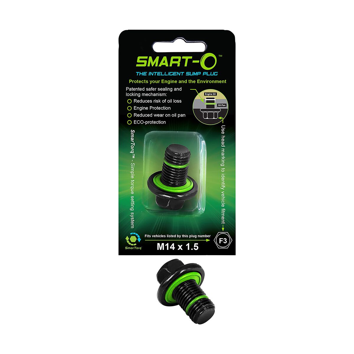 Smart-O Sump / Drain Plug F3 - M14 x 1.5mm, , scanz_hi-res