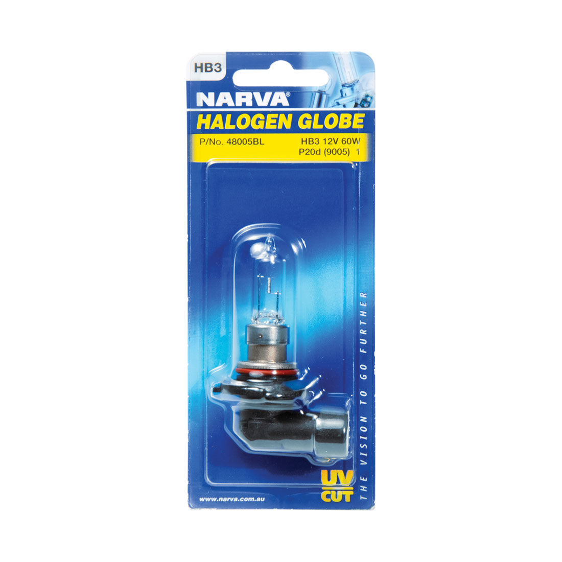 Narva Headlight Globe - HB3, 12V 60W, 48005BL, , scanz_hi-res