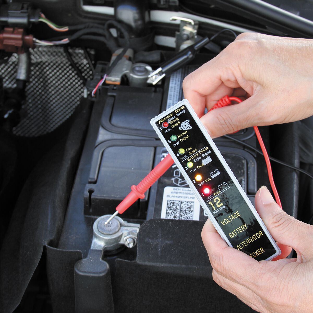 Toledo Battery & Alternator Voltage Tester, , scanz_hi-res