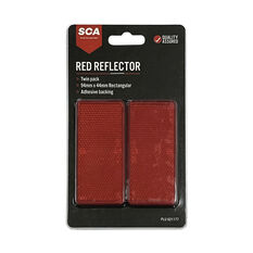 SCA Reflector Twin Pack Round Red 94x4, , scanz_hi-res