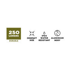 SWISSTECH Everyday Handheld 250 Flashlight, , scanz_hi-res