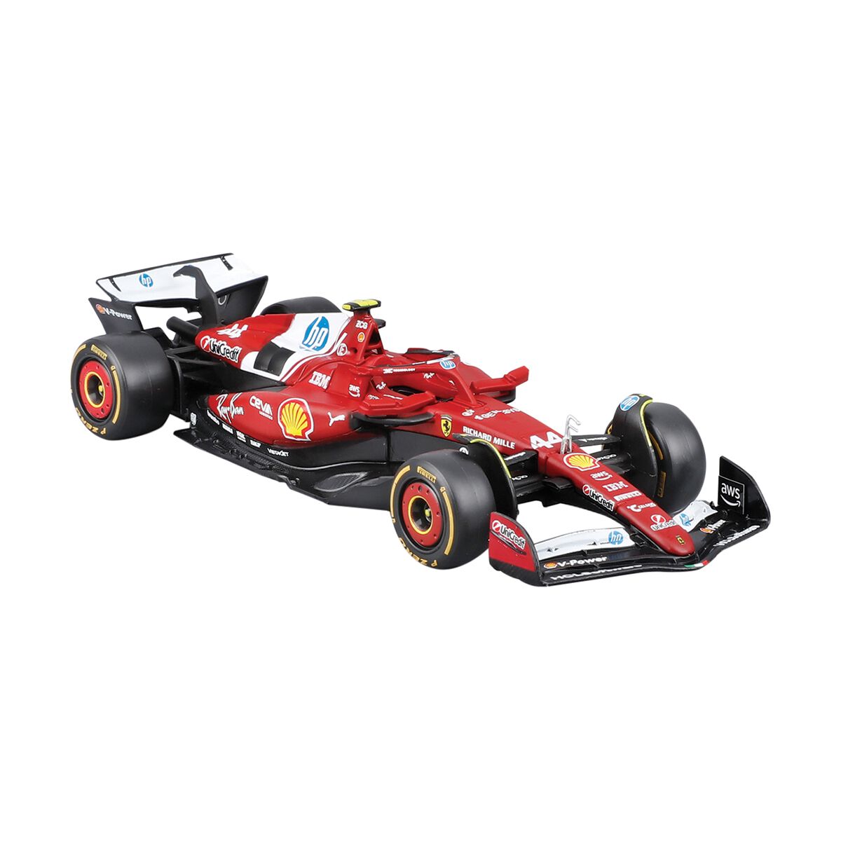 1:43 Die Cast 2025 Ferrari #44 Hamilton, , scanz_hi-res