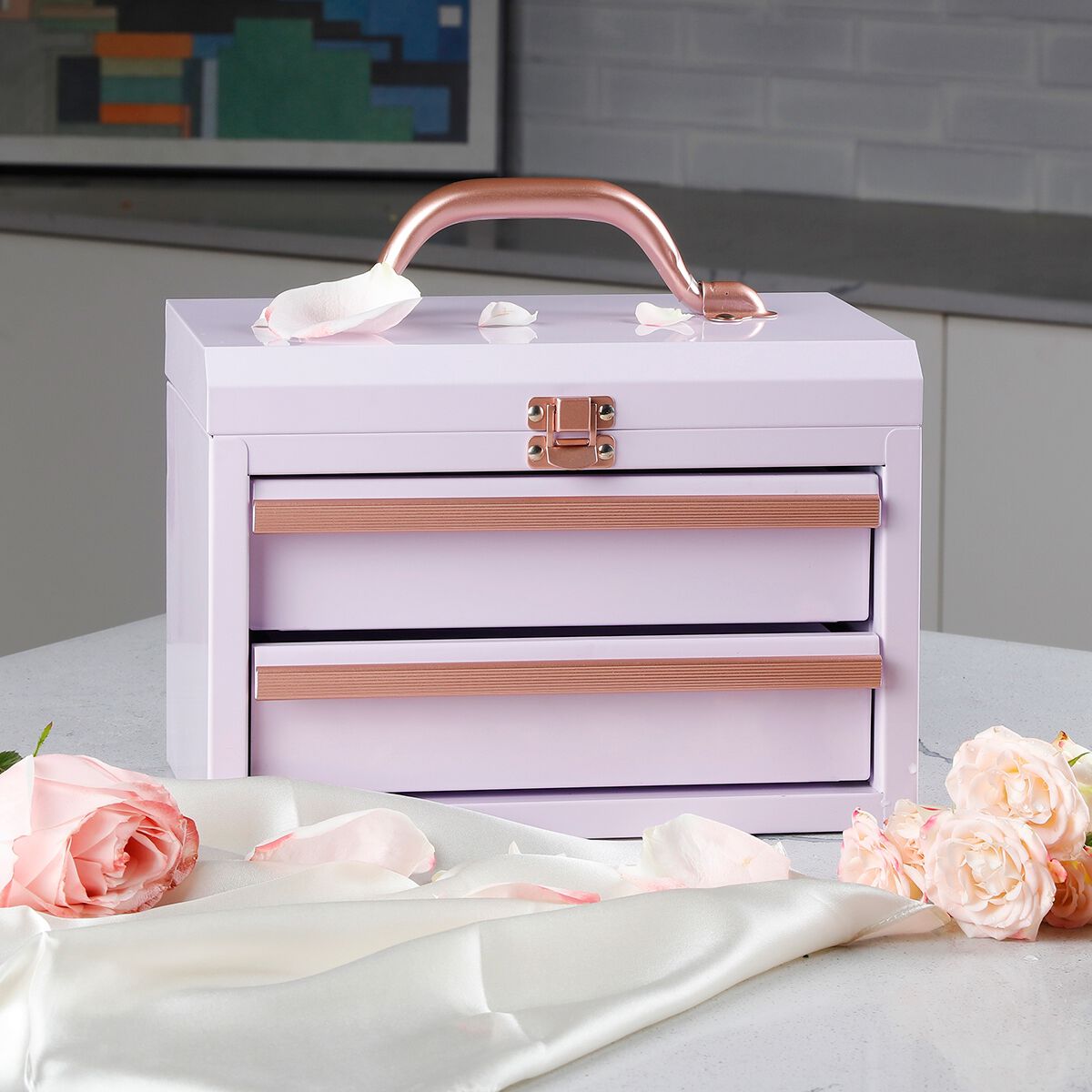 Toolpro Mini Tool Chest Lavender, , scanz_hi-res