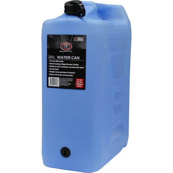 SCA Water Carry Can 20 Litre Blue Supercheap Auto New Zealand