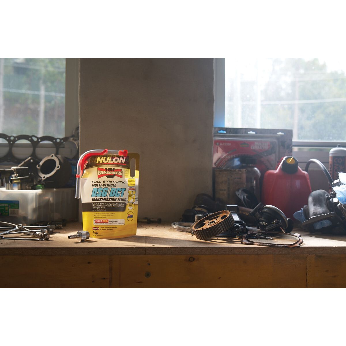 NULON EZY-SQUEEZE Multi-Vehicle DSG/DCT Transmission Fluid - 1 Litre, , scanz_hi-res
