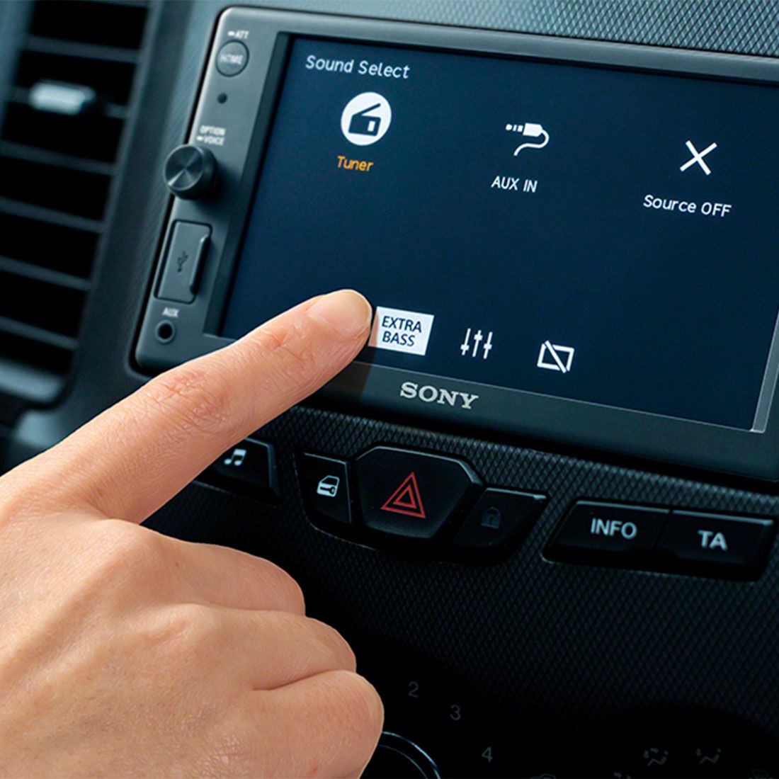 Sony XAV-AX1000 Apple CarPlay Head Unit, , scanz_hi-res