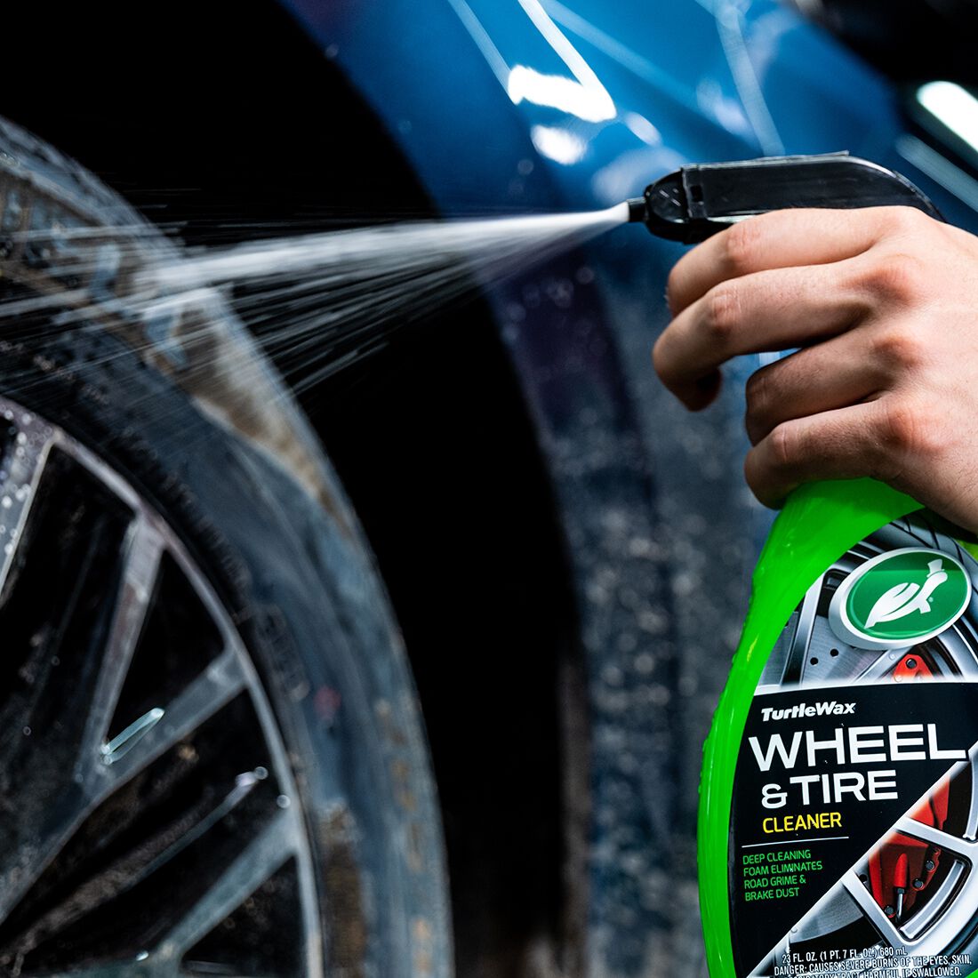 Turtle Wax Tyre & Wheel Cleaner 680mL, , scanz_hi-res
