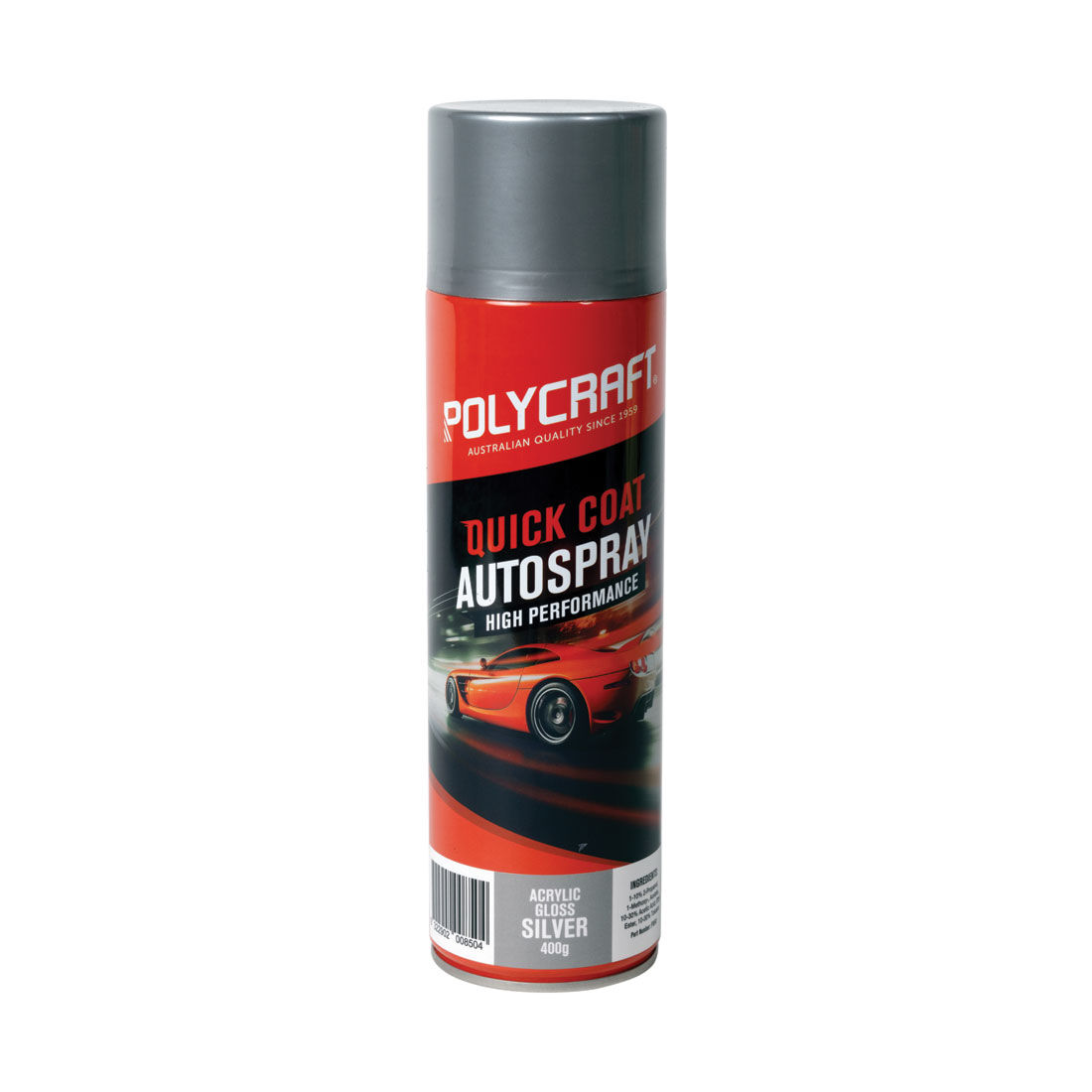 Polycraft Acryilic Gloss Silver 400g, , scanz_hi-res
