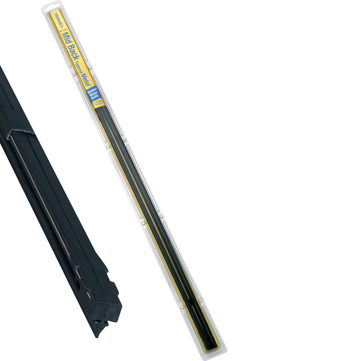Tridon Wiper Refills - Metal Rail Mid Back, Tapered, Suits 7.5mm, MRT28-2, , scanz_hi-res