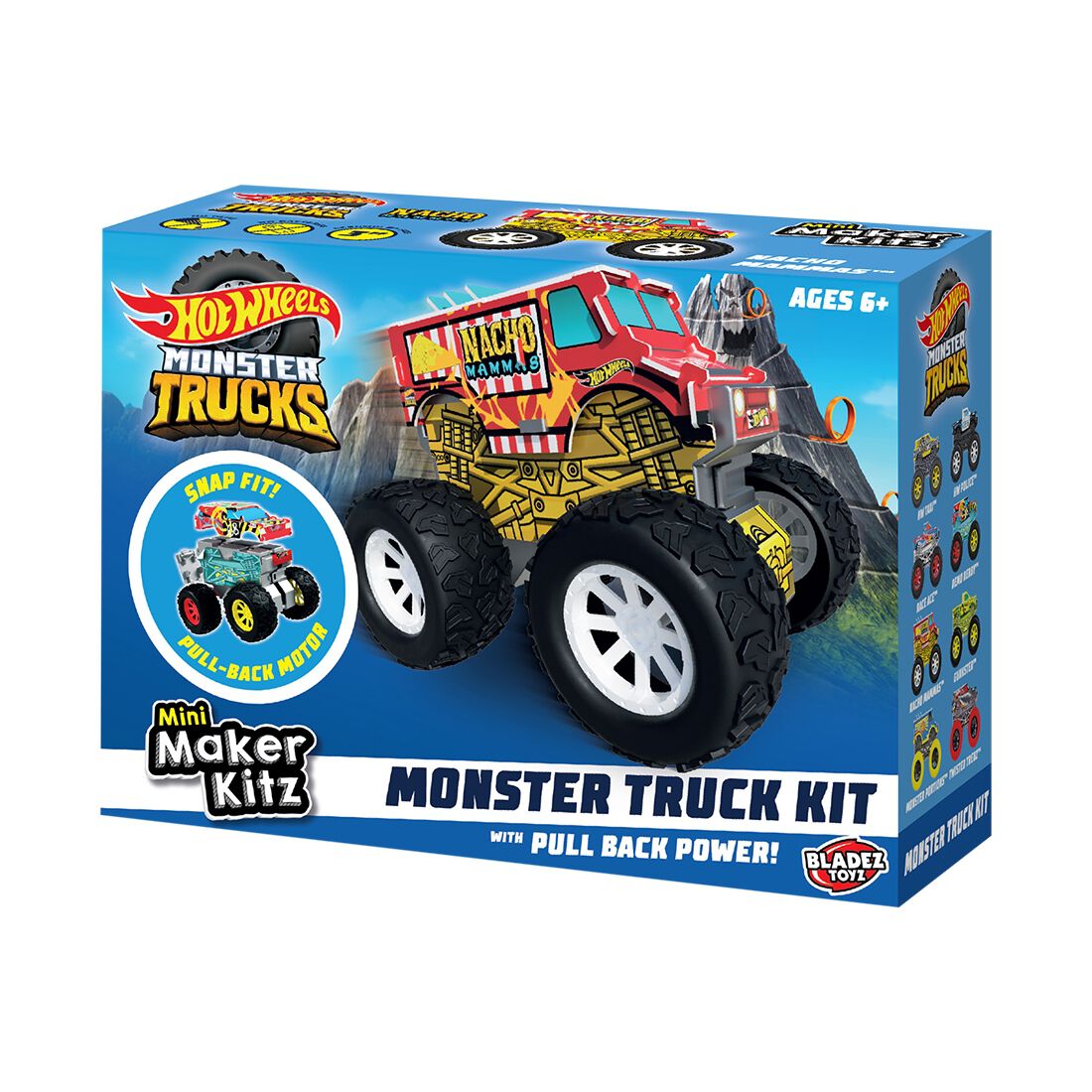 Hot Wheels Mini Maker Kitz - Monster Trucks - Single, , scanz_hi-res