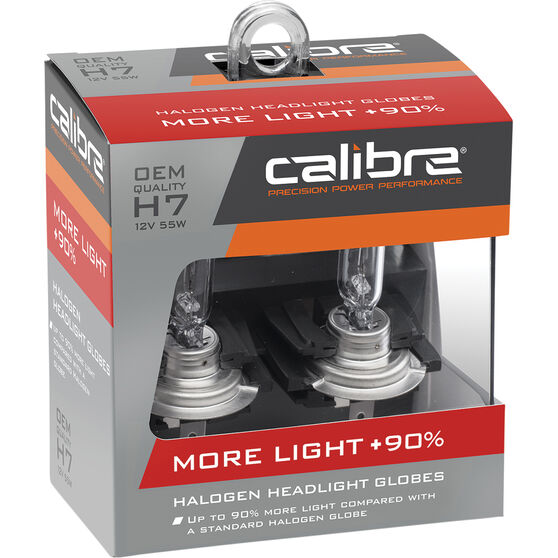 Calibre Plus 90 Headlight Globes - H7, 12V 55W, CA90H7, , scanz_hi-res