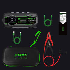 CAROSS T18Pro 12V 1500A Compact Smart Lithium Jump Starter With Built-in 3 Mode Light, , scanz_hi-res