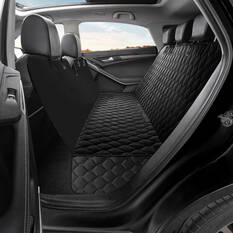 Cabin Crew Pets Repreve Hammock Seat Protector Black, , scanz_hi-res