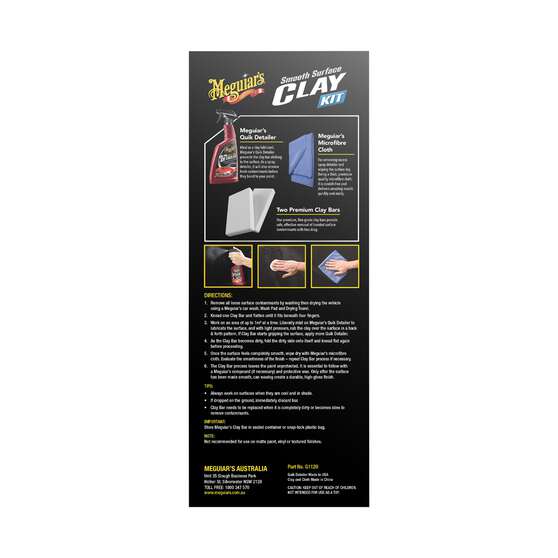 Meguiar's Smooth Surface Clay Bar Kit, , scanz_hi-res