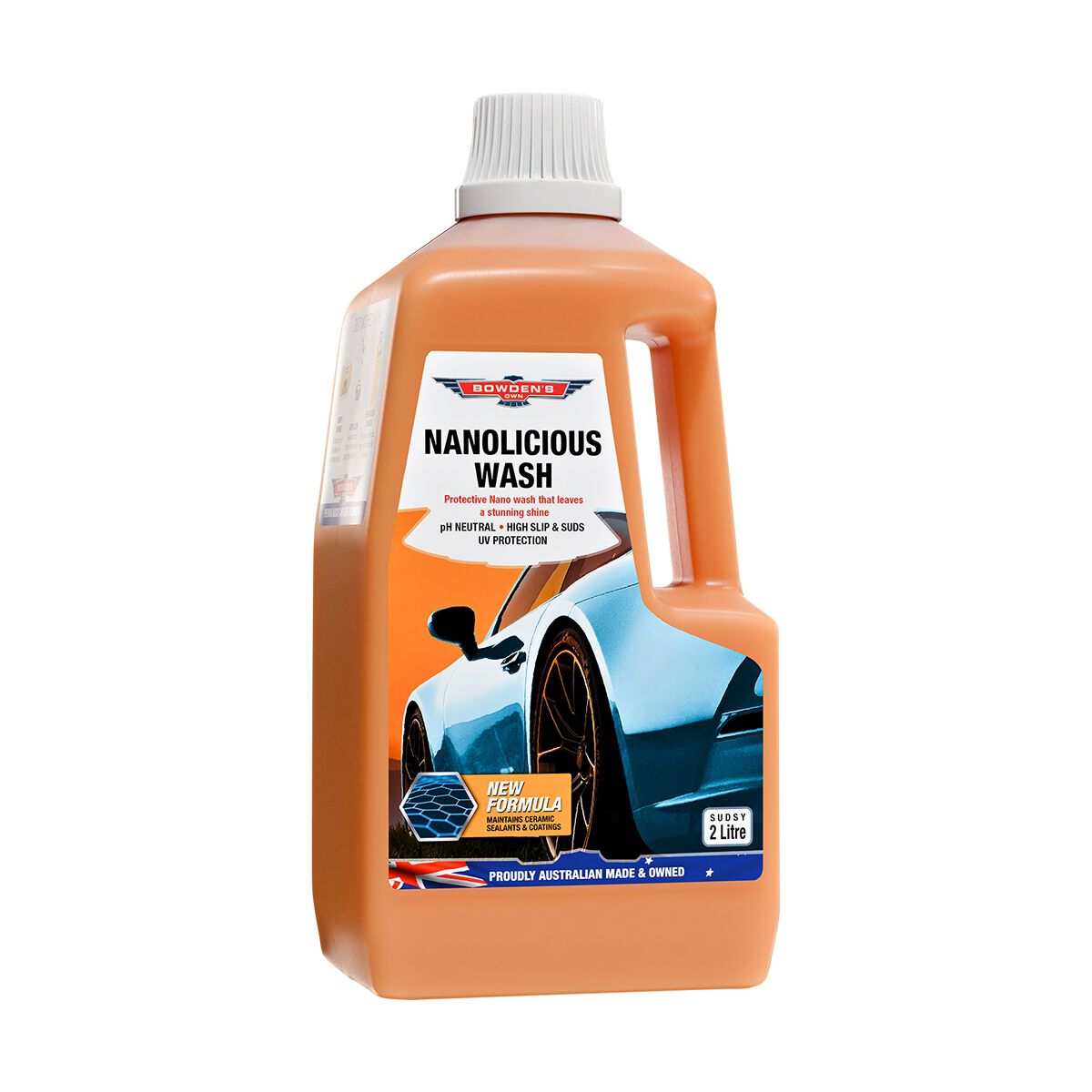 Bowden's Own Nanolicious Wash V2 2 Litre, , scanz_hi-res