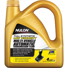Nulon ATF Multi Vehicle Full Synthetic Low Viscosity Automatic Transmission Fluid 4 Litre, , scanz_hi-res