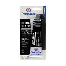 Permatex RTV Silicone Gasket Maker, Maximum Oil Resistance - Ultra Black, 95g, , scanz_hi-res