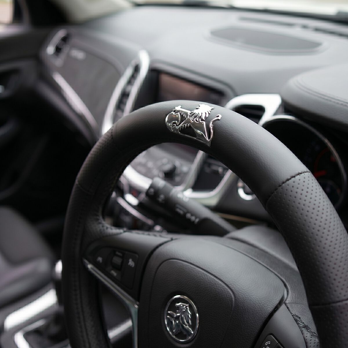 Holden Heritage Torana Rigid Steering Wheel Cover - Black, , scanz_hi-res