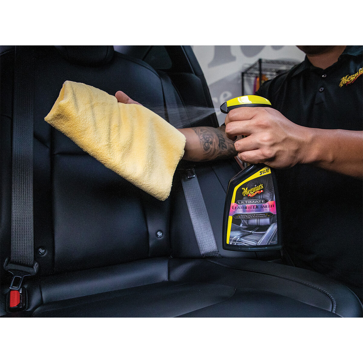 Meguiar's Ultimate All Leather Detailer 473mL, , scanz_hi-res