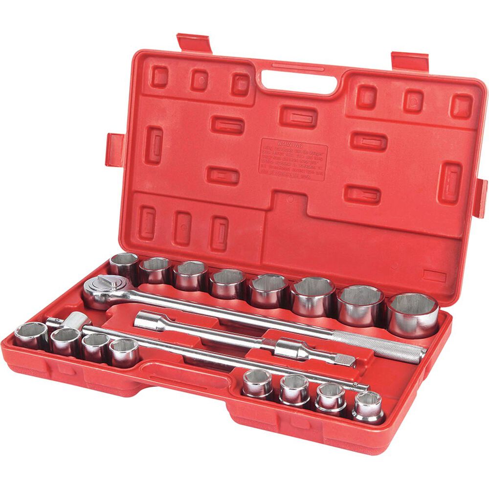 SCA Socket Set 3/4" Drive Metric 20 Piece Supercheap Auto New Zealand