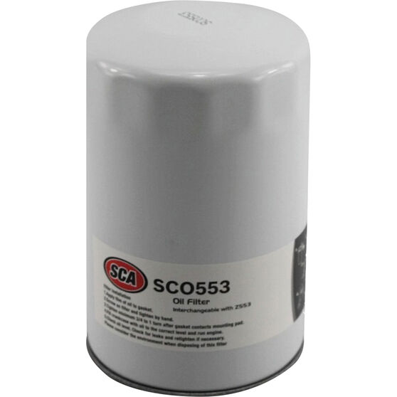 SCA Oil Filter SCO553 (Interchangeable with Z553), , scanz_hi-res