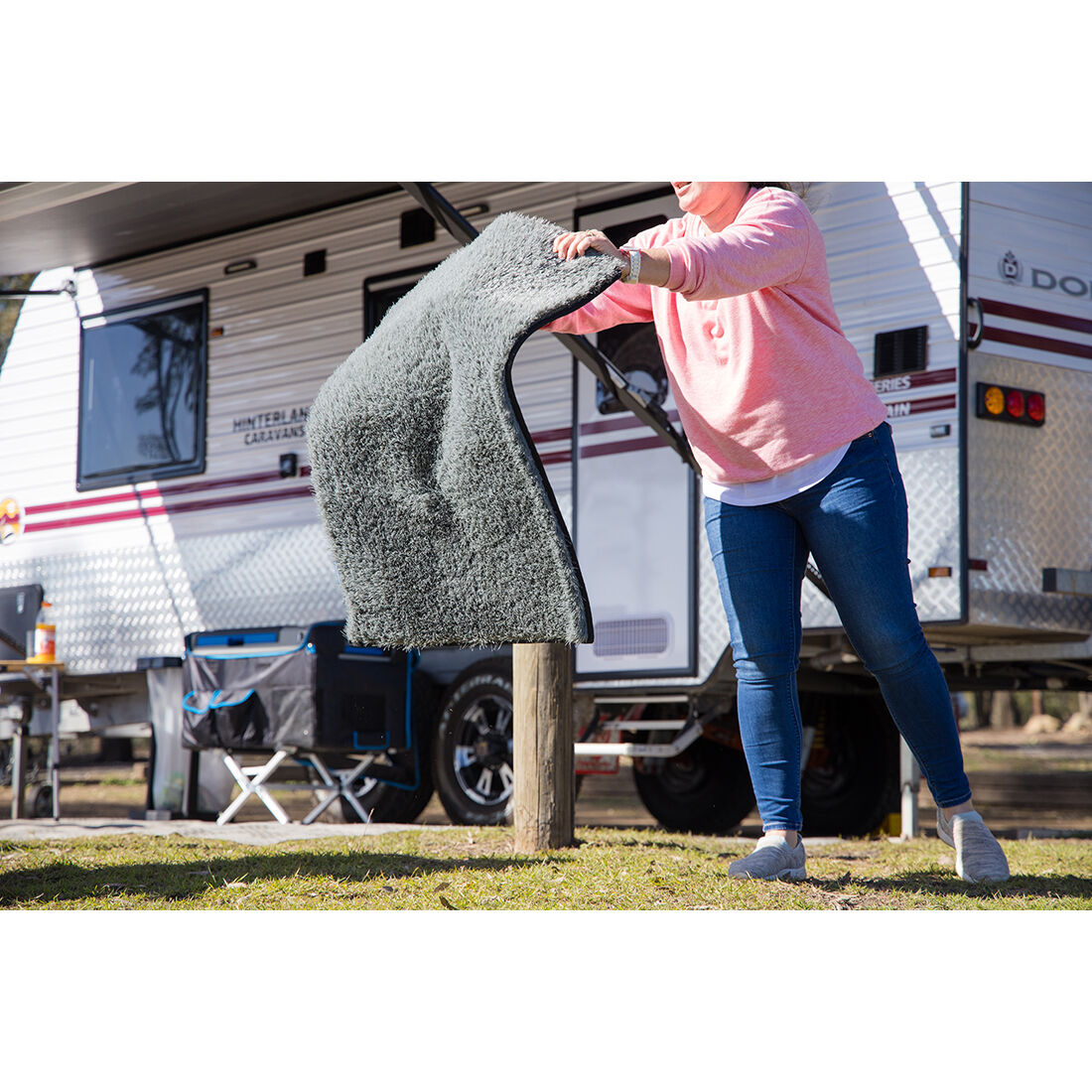 Companion Dust Off Mat Grey 90x60cm, , scanz_hi-res