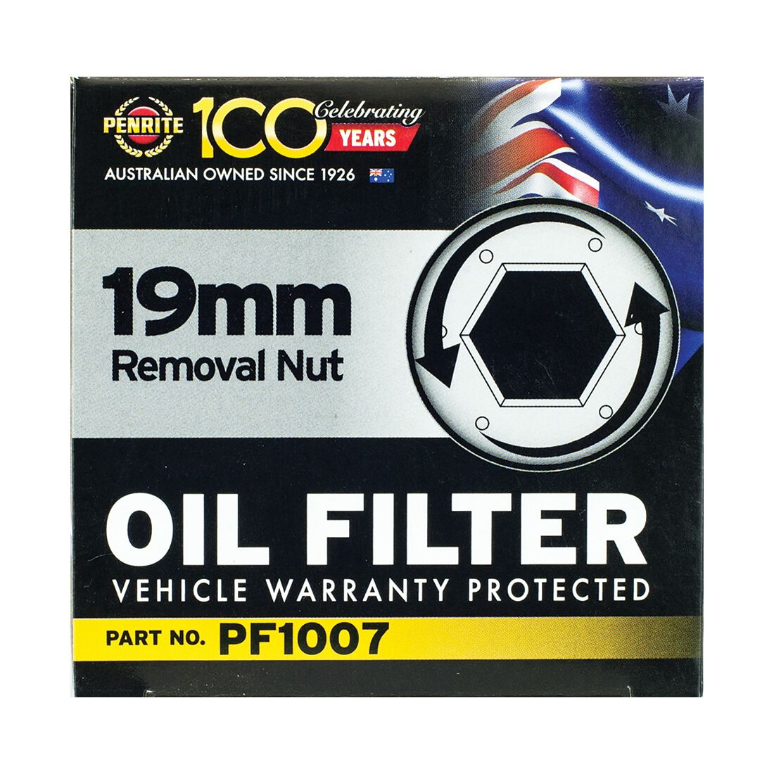 Penrite Oil Filter PF1007 (Interchangeable with Z632), , scanz_hi-res